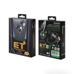 WEKOME Słuchawki przewodowe gamingowe ET-Y30 ET Series - jack 3.5mm Czarne
