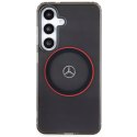 Mercedes MEHMS24S23HUORK S24 S921 czarny/black hardcase Double Layer W/ Red MagSafe