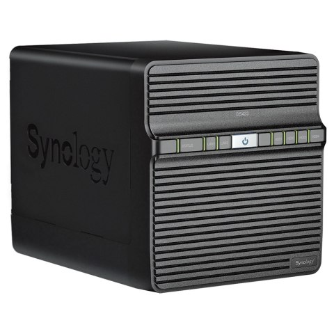 Synology DS423 /12T | 4-zatokowy serwer NAS w zestawie z dyskami o łącznej pojemności 12TB, Tower