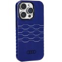 Audi IML MagSafe Case iPhone 14 Pro 6.1" niebieski/navy blue hardcase AU-IMLMIP14P-A6/D3-BE