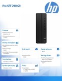 HP Inc. Komputer Pro 290 SFF G9 i5-13500 512GB/16GB/DVDR/W11P 936S6EA