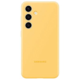 Etui Samsung EF-PS921TYEGWW S24 S921 żółty/yellow Silicone Case