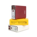 WEKOME Power bank 10000 mAh Super Fast Charging USB-C PD 20W + 2x USB-A QC3.0 22.5W Czerwony