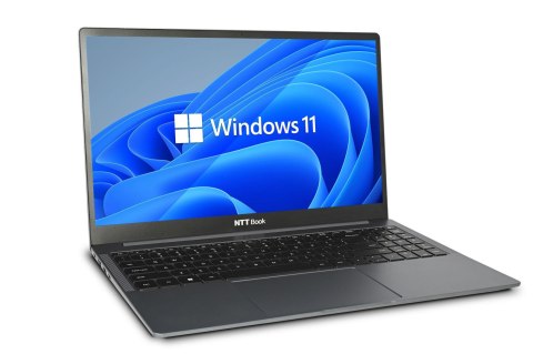 Laptop NTT® Book B15IP 15,6" FHD, i5-1235U, 8GB RAM, 256GB SSD M.2, Windows 11 Home
