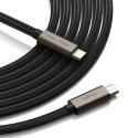 RINGKE USB 3.2 GEN 2X2 TYPE-C CABLE PD240W 100CM BLACK