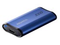 Adata Dysk zewnętrzny SSD SE880 1TB USB3.2A/C Gen2x2 Niebieski