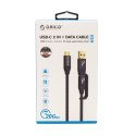 Orico Kabel USB-C + USB-A, 20 Gbps, 4K, 100W, 30cm