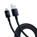 3MK Hyper Cable USB-A - Micro USB 1.2m 5V 2,4A Czarny/Black Kabel