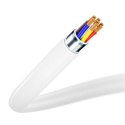 3MK Hyper Cable USB-C - USB-C 100W 1.2m Biały/White Kabel