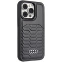 Audi Synthetic Leather MagSafe iPhone 13 Pro / 13 6.1" czarny/black hardcase AU-TPUPCMIP13P-GT/D3-BK