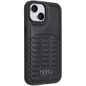Audi Synthetic Leather MagSafe iPhone 15 / 14 / 13 6.1" czarny/black hardcase AU-TPUPCMIP15-GT/D3-BK