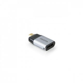 DICOTA Adapter USB-C do DP PD 8K 100W