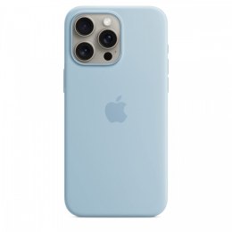 Apple Etui silikonowe z MagSafe do iPhonea 15 Pro Max - jasnoniebieskie