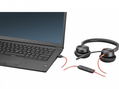 POLY Zestaw słuchawkowy Blackwire 8225 Microsoft Teams Certified USB-A 772K3AA