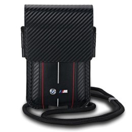BMW Torebka BMPSP15XMSCAKR Wallet Bag czarny/black Carbon Red Stripes