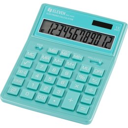 ELEVEN kalkulator biurowy SDC444XRGNE turkusowy odcień perłowy
