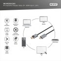Digitus Kabel adapter DisplayPort - HDMI 4K 30Hz DP/HDMI M/M 1,8m
