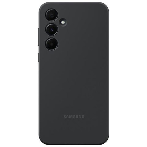Etui Samsung EF-PA556TBEGWW A55 5G A556 czarny/black Silicone Cover