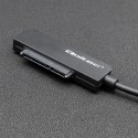 Qoltec Adapter SATA | Przejściówka na dysk SSD HDD 2.5" | USB 3.0 | Super speed 5Gb/s | 2TB