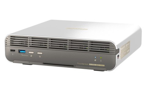 QNAP TBS-h574TX-i3-12G | 5-zatokowy serwer NASbook, Intel, 12GB RAM, 1x 10GBASE-T 1x 2.5GbE, Compact