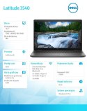 Dell Notebook Latitude 3540 Win11Pro i5-1235U/8GB/512GB SSD/Intel IrisXE/15.6 FHD/KB-Backlit/54WH/3Y PS