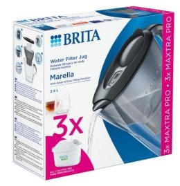 Brita Dzbanek filtrujący Marella 2,4l + 3 wkłady PRO Pure Performance