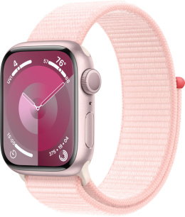 Apple Watch 9 GPS 41mm aluminium Różowy | Opaska sportowa
