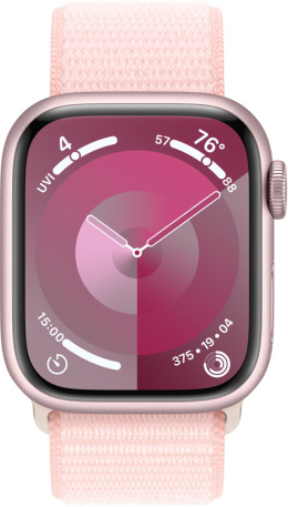 Apple Watch 9 GPS 41mm aluminium Różowy | Opaska sportowa