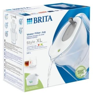 Brita Dzbanek filtrujący 3,6l Style XL Maxtra Pro Pure Performance szary