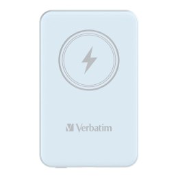 Powerbank Verbatim Charge 'n' Go Magnetic Wireless 5000mAh USB-C PD 3.0 Blue