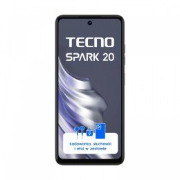 TECNO Smartfon SPARK 20 KJ5n 256+8 Czarny