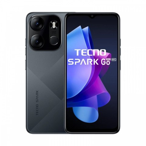 TECNO Smartfon Spark GO 64+3 Endless Black BF7n