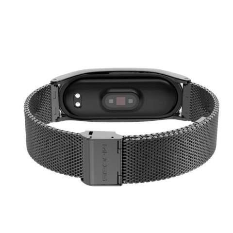 TECH-PROTECT MilaneseBand | Bransoleta do Xiaomi Mi Smart Band 5 / 6 / 6 NFC Black