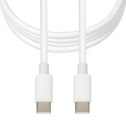 Kabel iBOX IKUTCS1W USB-C 60W 1m White