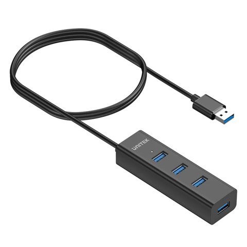 Unitek Aktywny hub USB-A 5Gbps | 4 porty USB-A | 1,2m | Y-3089V01