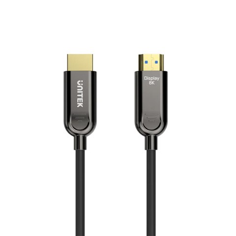 Unitek Kabel optyczny HDMI 2.1 AOC | 8K 120Hz | 10m | C11085GY01-10M