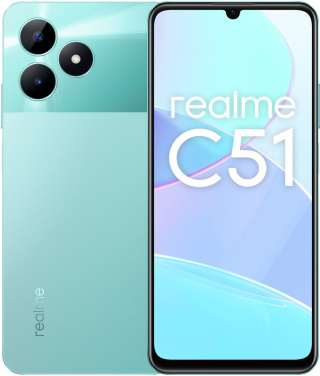 Realme C51 4/128GB Miętowy Mint Green