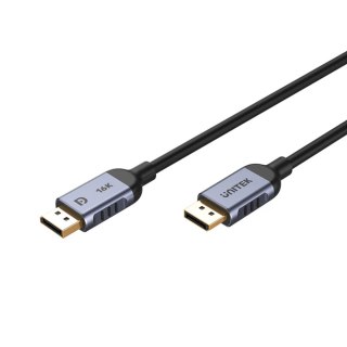 Unitek Przewód DisplayPort 2.1 | 8K@120Hz | 3m | C1626GY01-3M