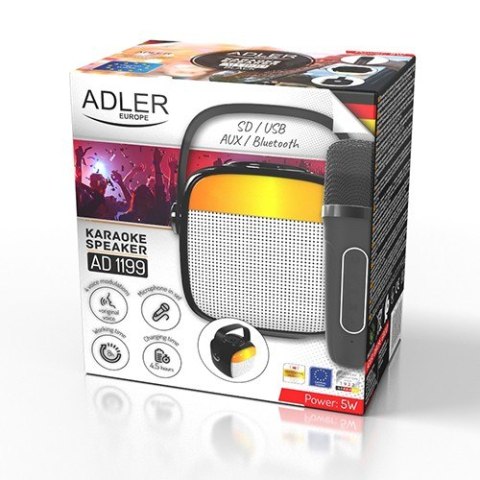Adler Głośnik karaoke AD1199B