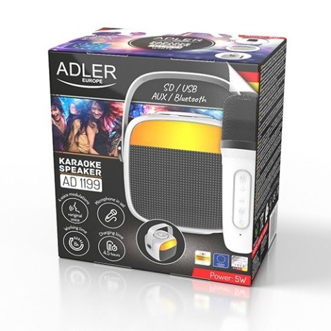 Adler Głośnik karaoke AD1199W