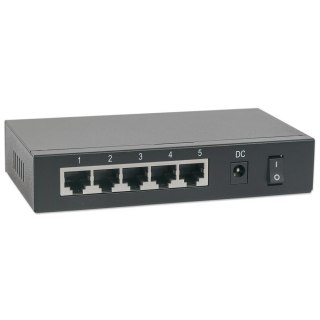 Intellinet Switch Gigabit 5x10/100/1000 RJ45 PoE+ 1XPD 4xPSE 68W