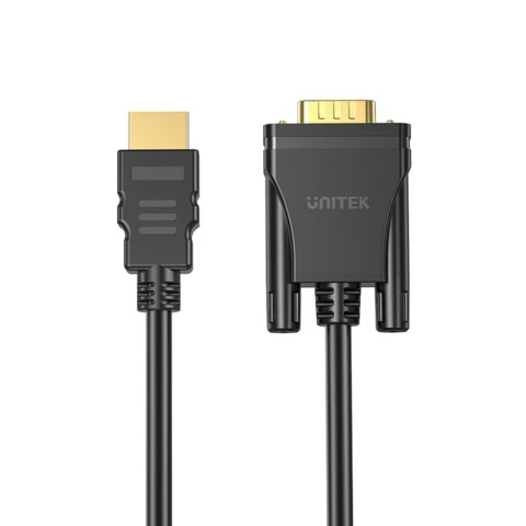 Unitek Kabel HDMI na VGA, FullHD 60Hz, 2 m