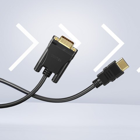 Unitek Kabel HDMI na VGA, FullHD 60Hz, 2 m