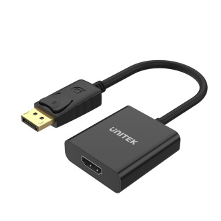 Unitek Adapter DisplayPort na port HDMI | 0,12m | Y-5118DA