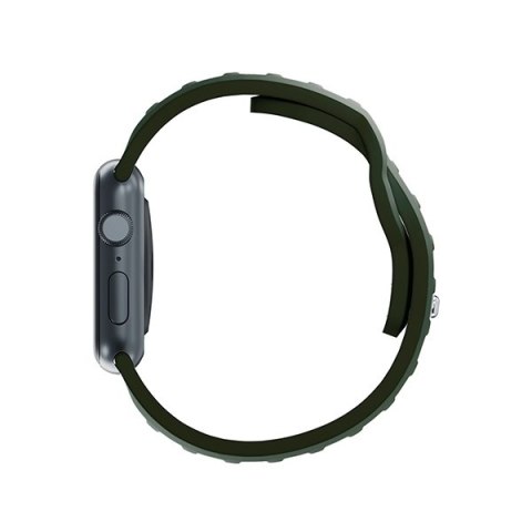 3MK Silicone Watch Strap Ciemnozielony/ Dark Green dla Apple Watch 42/44/45/49mm