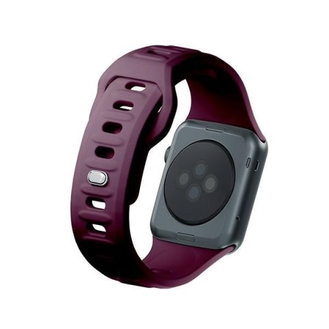 3MK Silicone Watch Strap ciemnofioletowy /mulberry dla Apple Watch 42/44/45/49mm