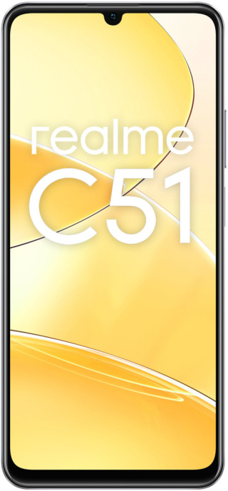 Realme C51 4/128GB Czarny Carbon Black