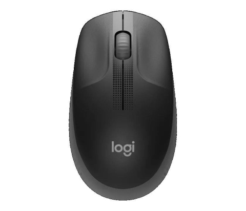 Mysz bezprzewodowa Logitech M190 optyczna węglowa