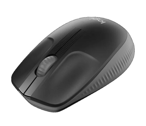 Mysz bezprzewodowa Logitech M190 optyczna węglowa