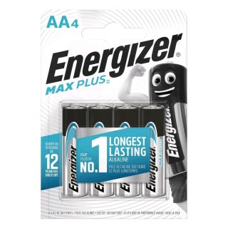 Bateria alkaliczna Energizer MAX Plus AA / LR6 - 4 sztuki (blister)